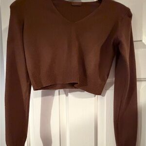 J. Galt Brown Knit Top